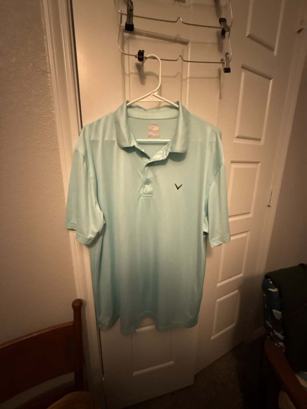 Callaway Opti-Dri Polo Shirt Size XL Mint Green